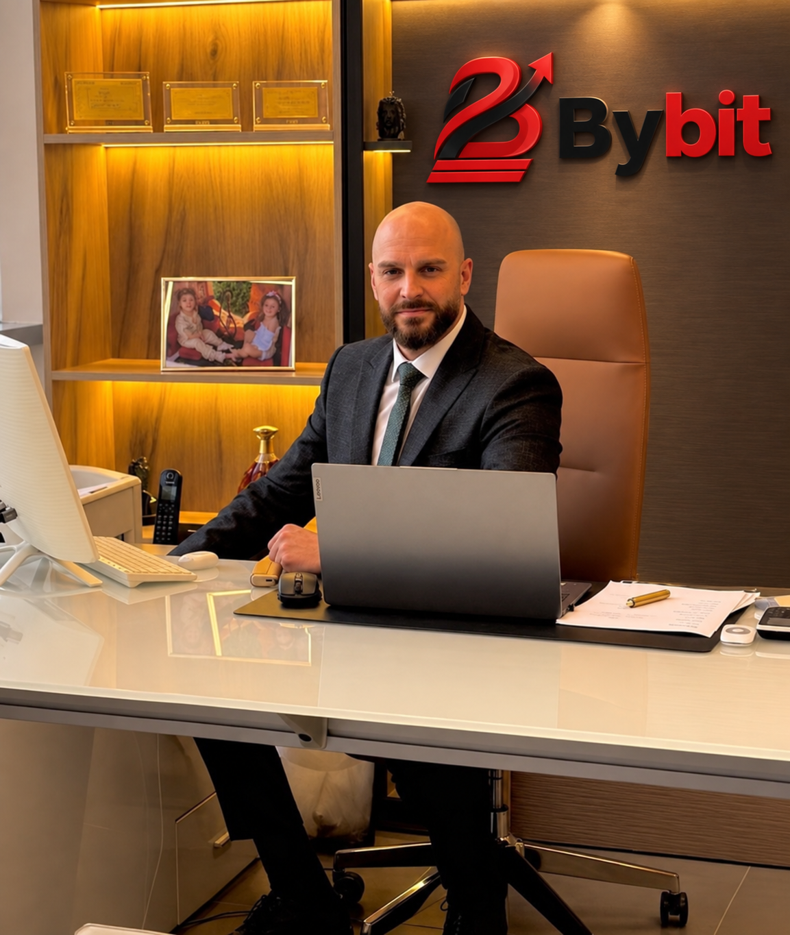 مكتب Bybit الرسمي أثناء متابعة مهام التقييم